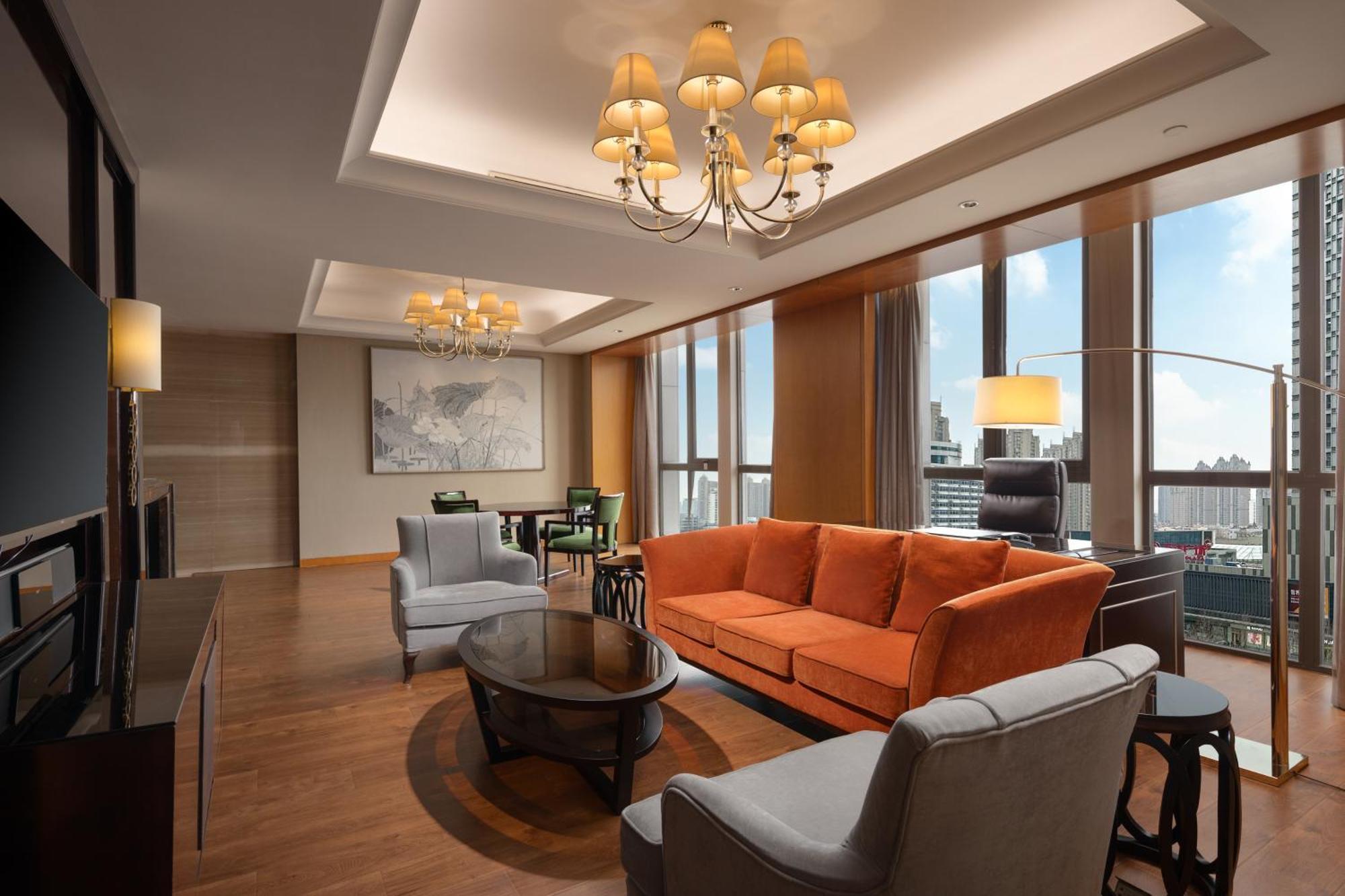 The Westin Hefei Baohe Hotell Exteriör bild